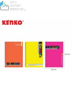 E-Katalog gambar stationery Buku Spiral Note Book Kenko A5-RN-CL Ring Book