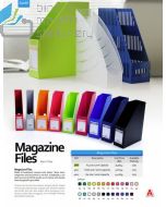 Contoh Boxfile kotak berkas Bantex 4011-11-Magazine File F4 10 cm Cobalt Blue merek Bantex