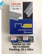 Jual Isi Stapler Kecil Joyko Staples No.10S termurah harga grosir Jakarta