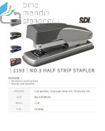 Katalog stationery SDI 1193 Stapler Metal No. 3 (Half) Alat Jepret Kertas dan gambarnya